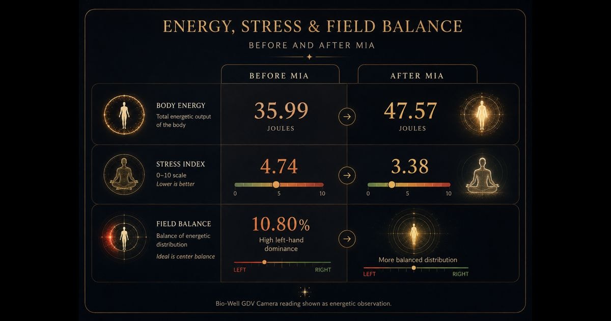 Bio-Well GDV Camera energy, stress and field balance observation